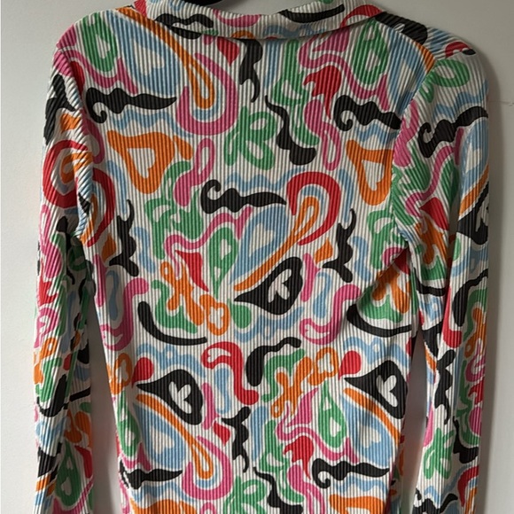 Unbranded Printed Button Up Shirt - Picture 4 of 4